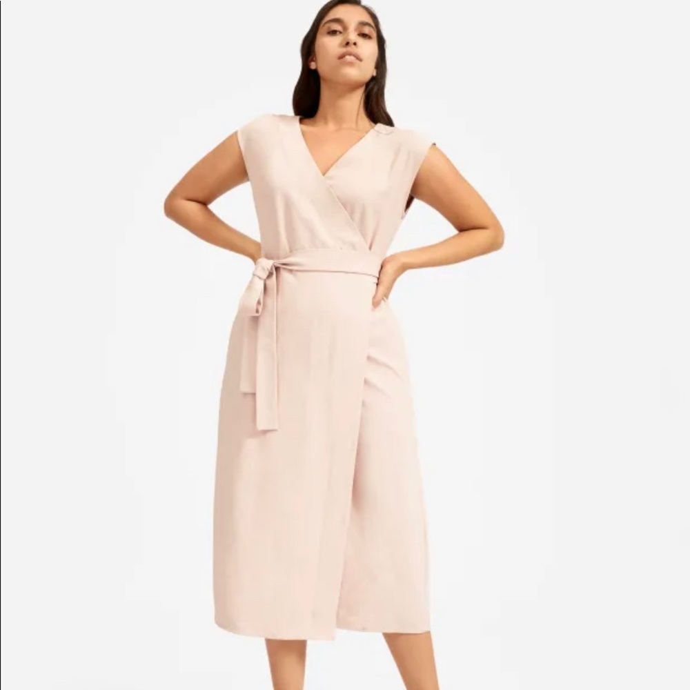 Everlane Go-weave wrap dress